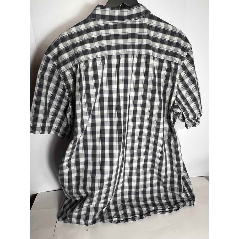 Carhartt Mens XL Relaxed Fit Plaid Short Sleeve Button Up Shirt‎ - Picture 5 of 7